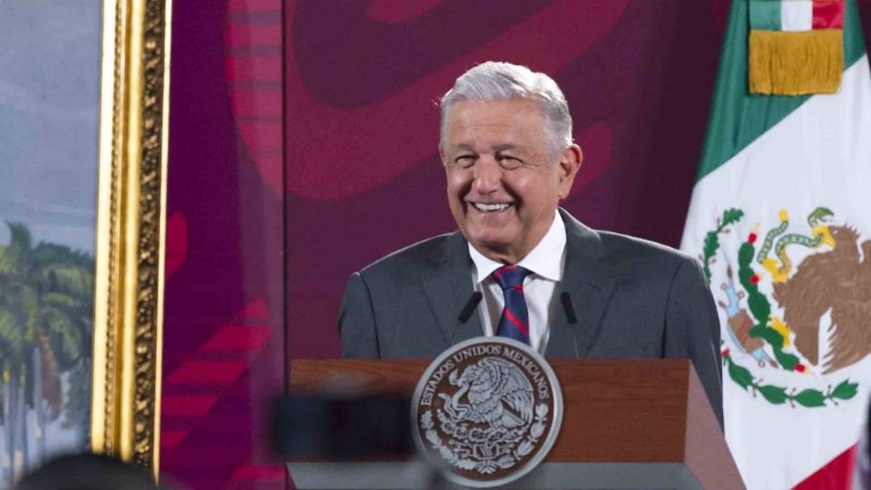 AMLO en la Mañanera.