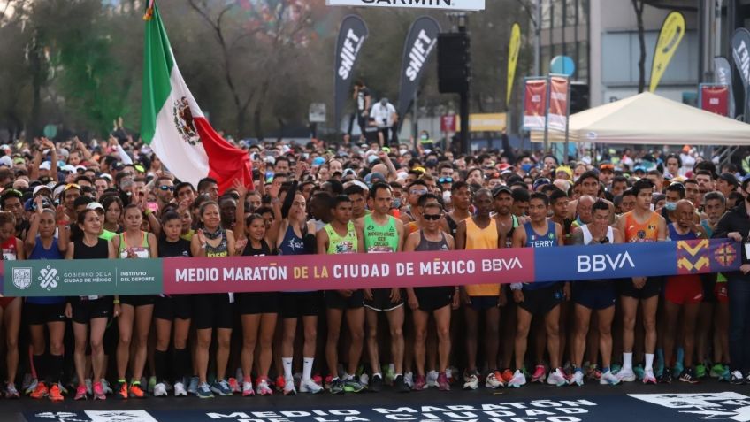 Medio Maratón de la CDMX: Conoce todos los cierres viales para este domingo 31 de julio