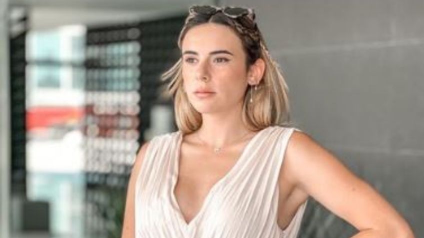 Exatlón México: Pamela Verdirame cautiva con elegante vestido blanco