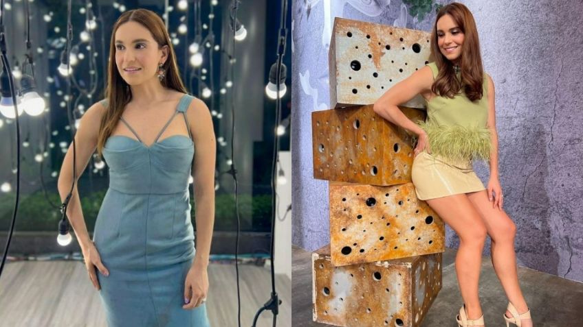 Tania Rincón se convierte en la más bella de Hoy; presume figura en look con arriesgado escote