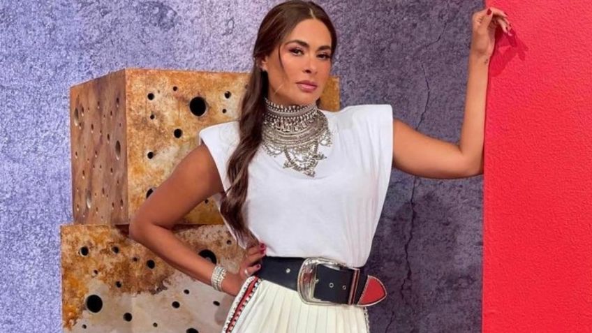 Galilea Montijo cautiva en ajustado vestido neón y se confirma como reina de estilo