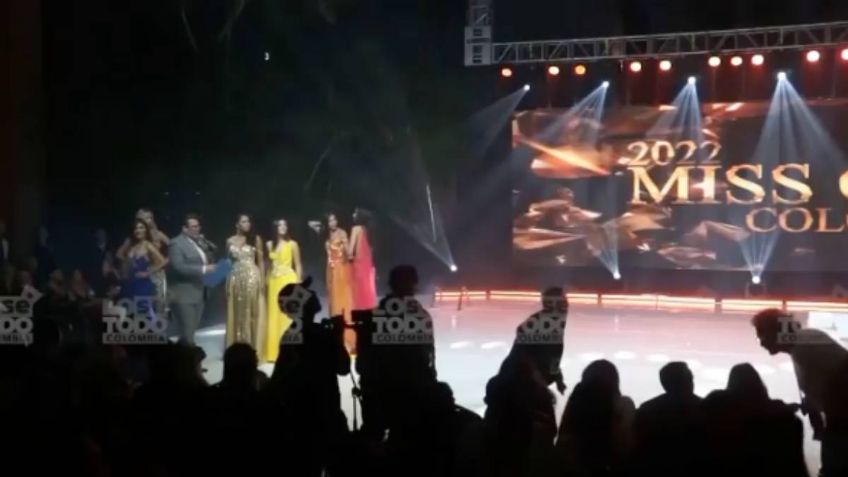 Atentado en Miss Grand Colombia 2022: Captan en VIDEO agresión durante el certamen de belleza