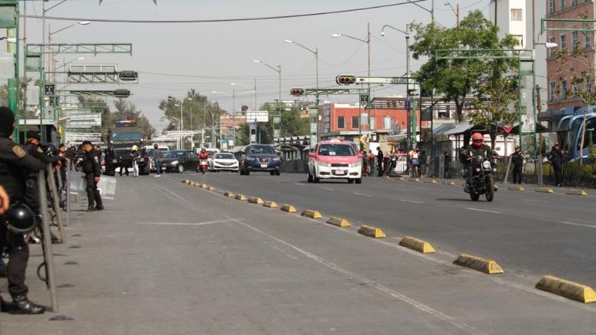 Así cambió Eje 1 para ayudar al tránsito tras el cierre de la Línea 1 del Metro