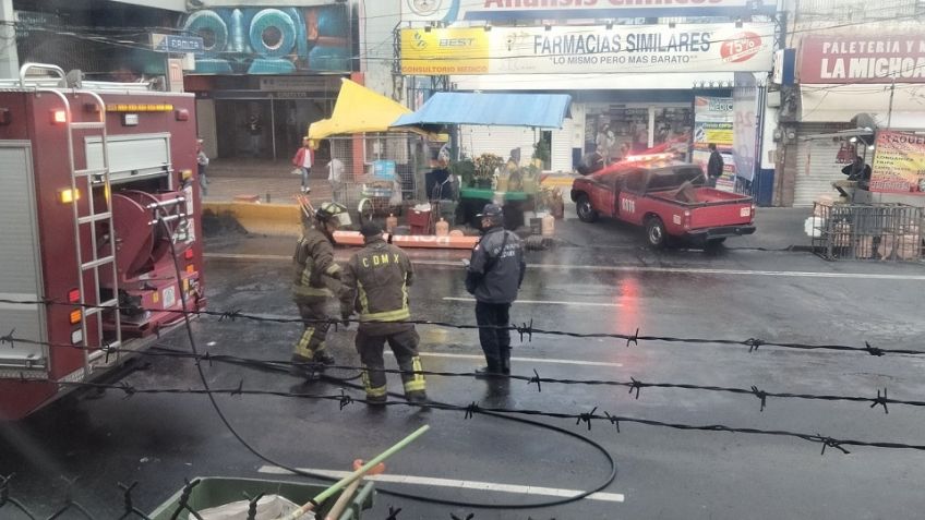 Las imágenes del caos en la Línea 2 del Metro tras volcadura de un camión en Tlalpan