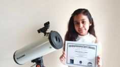 Ashley Martínez, la niña mexicana que descubrió un asteroide y fue reconocida por la NASA