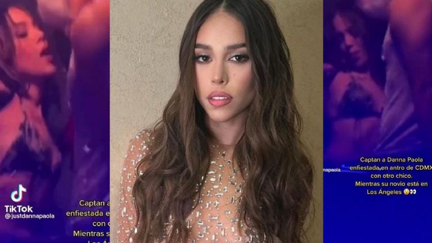 Filtran VIDEO de Danna Paola bailando con un hombre enmascarado, ¿se terminó el amor con Alex Hoyer?