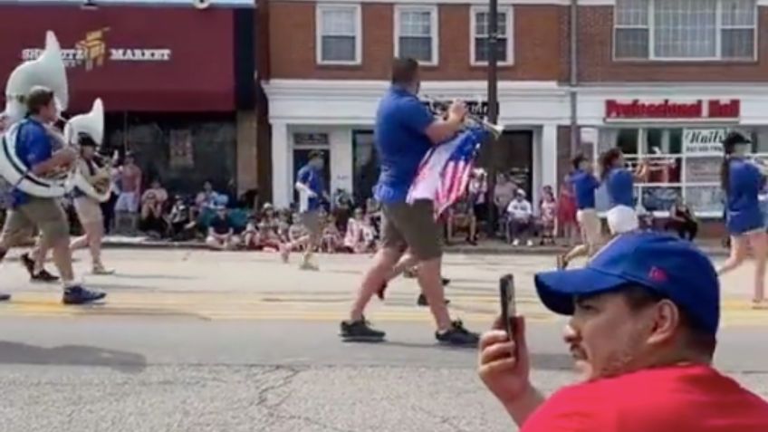 El momento exacto del tiroteo en Illinois durante desfile del 4 de julio; los asistentes huyeron despavoridos : VIDEOS