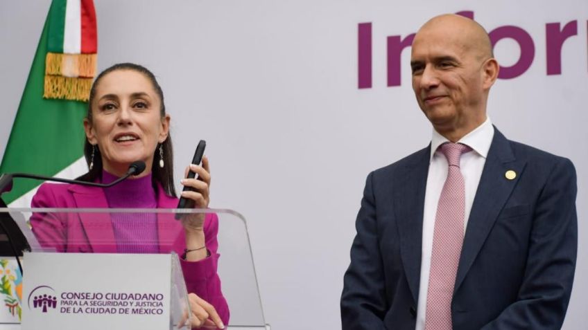 Claudia Sheinbaum destaca reducción de 55% en delitos de alto impacto en CDMX