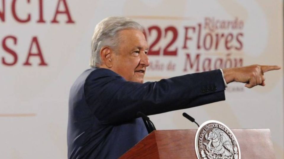 AMLO en la Mañanera.