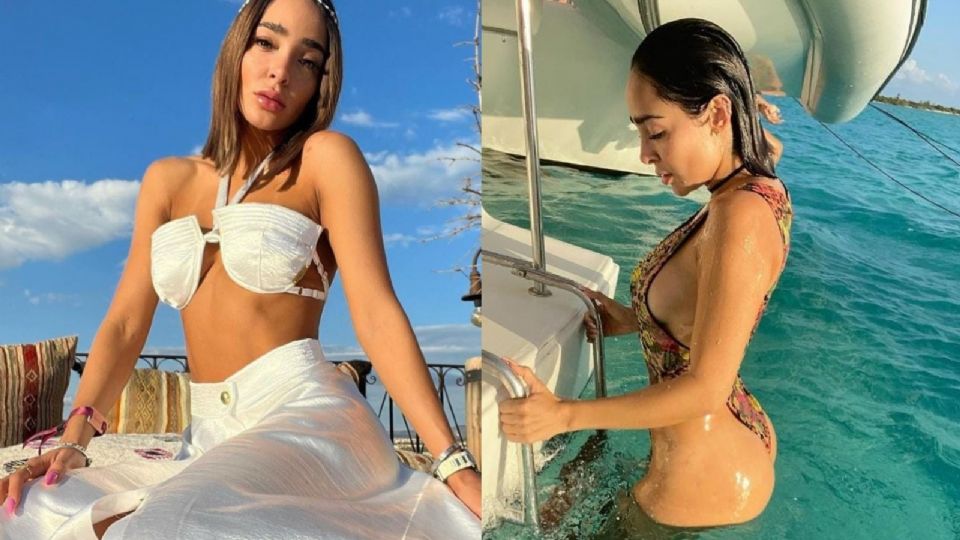 La influencer y modelo sigue las tendencias del momento; estos son su mejores bikinis.