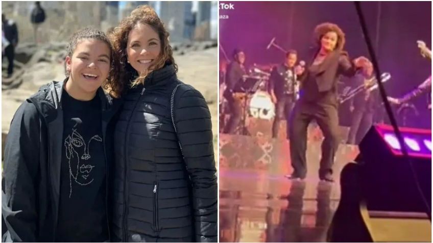 Lucerito Mijares conquista con sus mejores pasos de baile; rompe la red al superar a su mamá Lucero