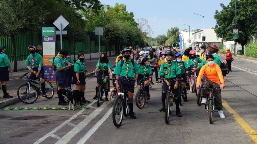 Scouts de Guanajuato promueven la movilidad activa a través de actividad física en Guanajuato