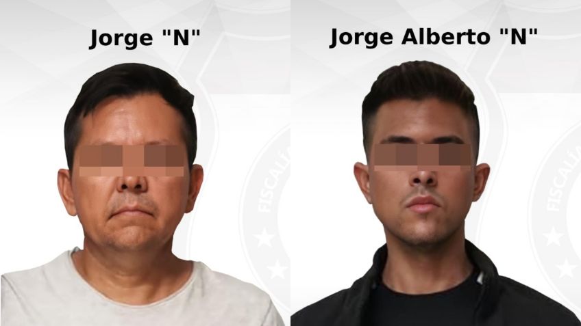 Detienen a Jorge Alberto "N", feminicida de Melissa; el padre del asesino es su cómplice