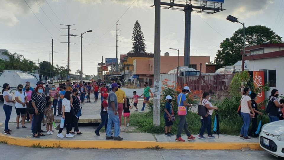 En Ciudad Madero solo se abrieron dos módulos