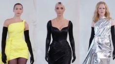 Dua Lipa, Kim Kardashian y Nicole Kidman modelan para Balenciaga en París | VIDEO