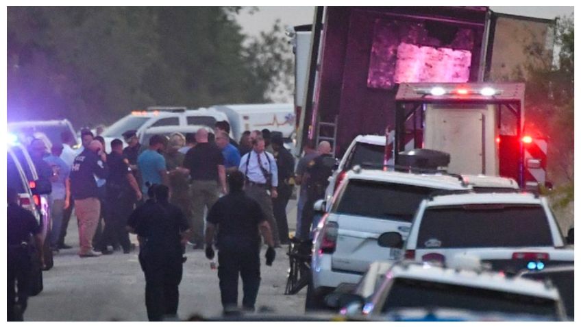 SRE confirma 26 mexicanos muertos en tráiler de Texas, hay dos más hospitalizados en recuperación