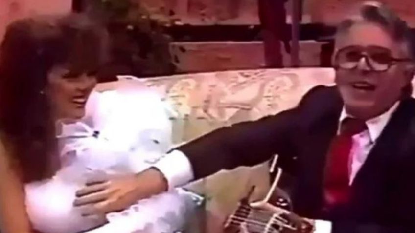 Verónica Castro: Así fue el día que Enrique Guzmán tocó indebidamente a la conductora en pleno programa en vivo | VIDEO