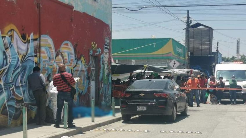 Hombre es ejecutado en un tianguis de la ciudad de San Luis Potosí