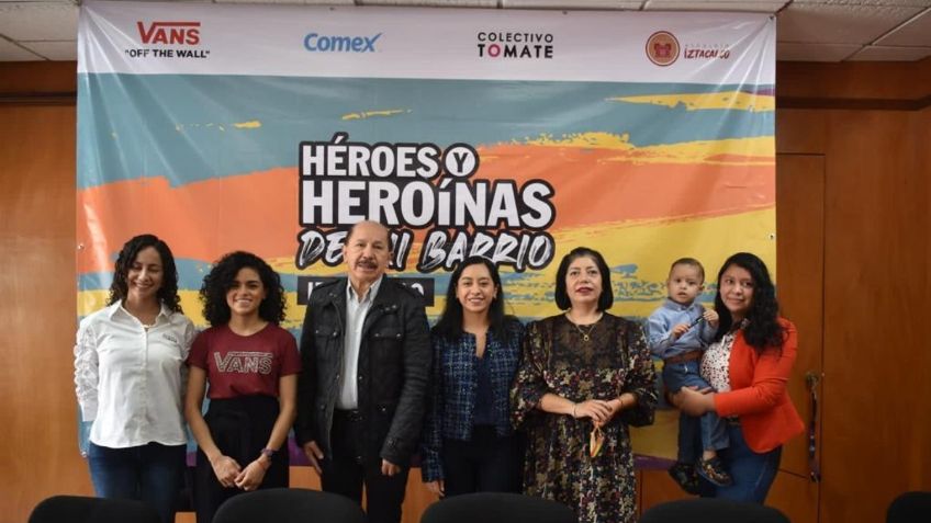 Concluye el proyecto “Héroes y Heroínas de Mi Barrio” en la alcaldía Iztacalco