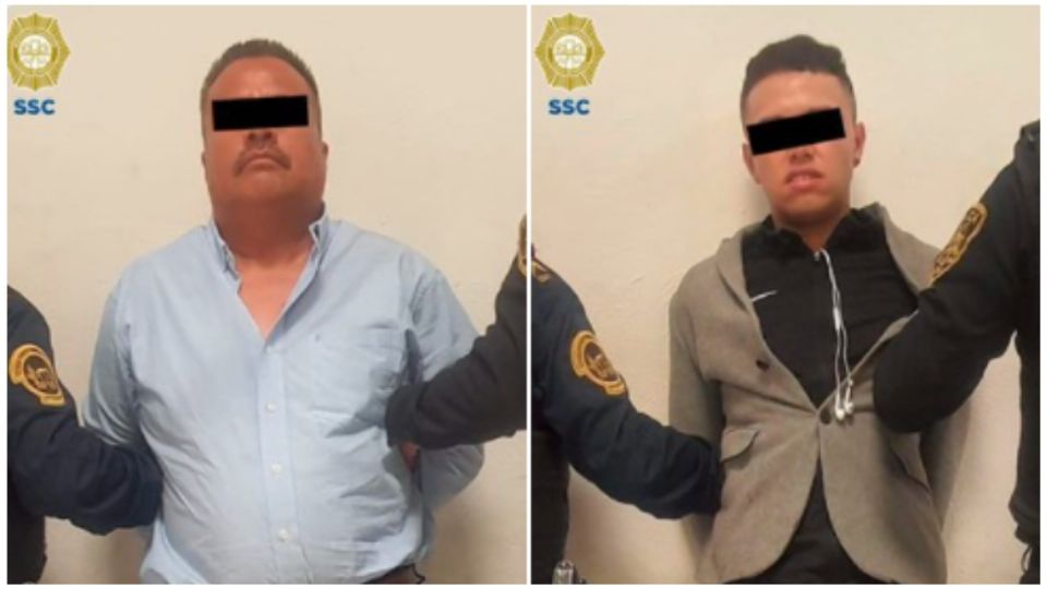 La SSC identificó a los ladrones como Armando “P” y Miguel “A”.