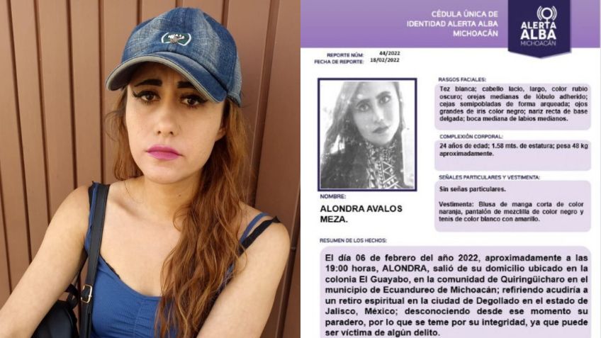 SSP localiza a Alondra en Querétaro; estaba desaparecida en Michoacán