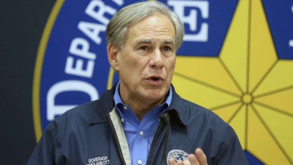 Greg Abbott, gobernador de Texas. FOTO: AP