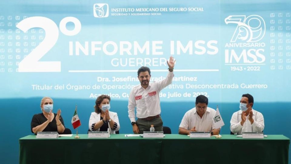 Segundo informe de actividades de la titular del OOAD del IMSS en Guerrero.