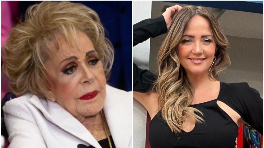 La vez que Andrea Legarreta hizo llorar a Silvia Pinal