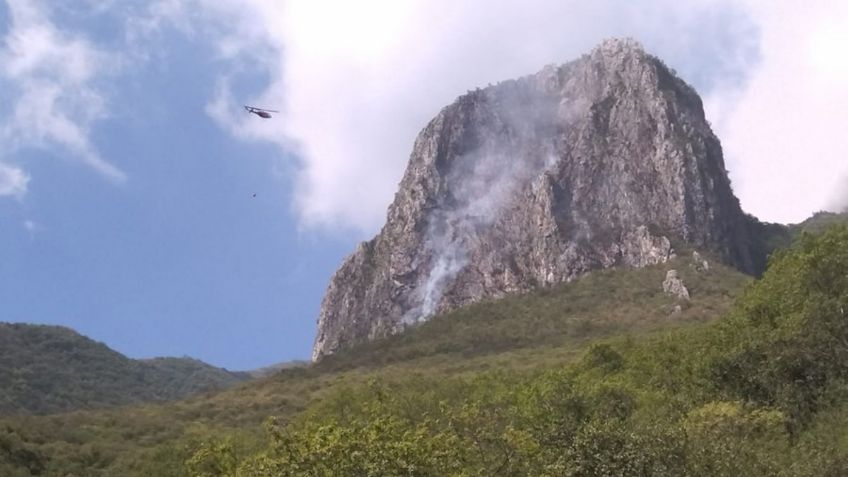 Controlan incendio en el Cerro de la Silla: gobierno de Nuevo León cree que fue provocado