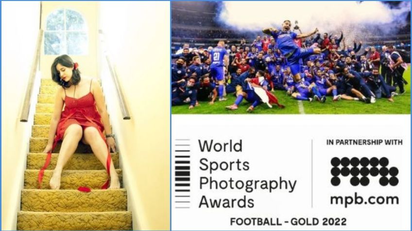 La FOTO de Cruz Azul que le hizo ganar prestigioso premio internacional a una mexicana