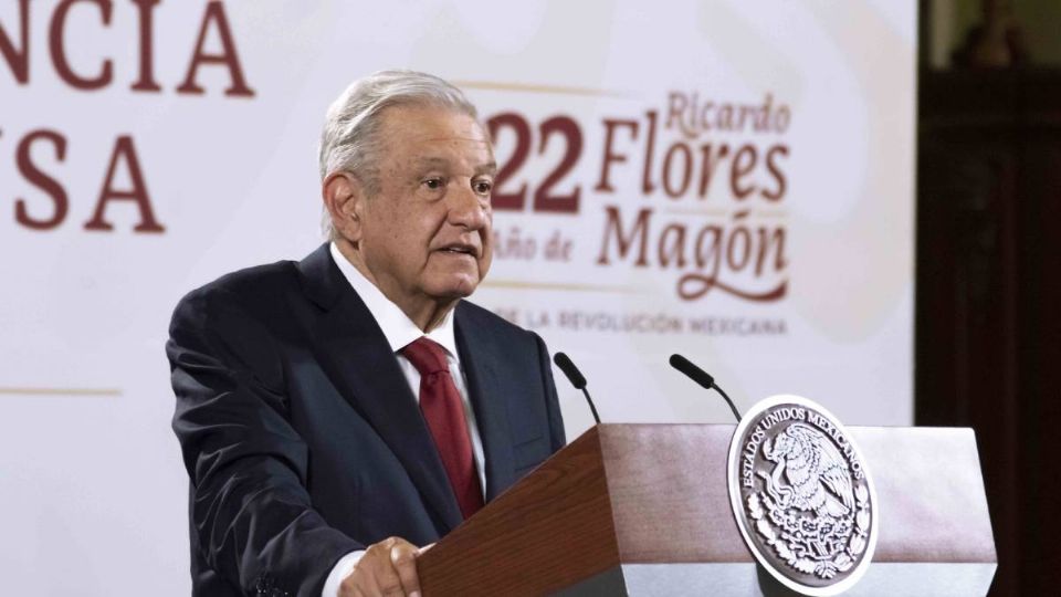 AMLO en la Mañanera.