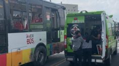 VIDEO | Chocan al Mexibús en Las Américas, Ecatepec: los vidrios estallaron y lastimaron a los pasajeros