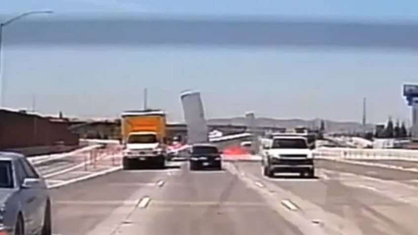 Avión hace dramático aterrizaje forzoso en pleno tránsito en carretera