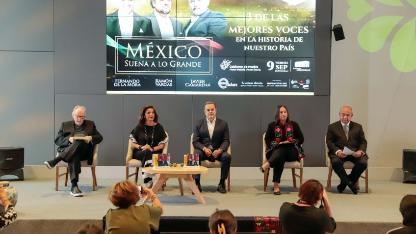 Gobierno de Puebla presenta "México suena a lo grande" espectáculo de tenores de talla internacional