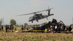 México mandó a EU las cajas negras del helicóptero caído tras captura de Caro Quintero