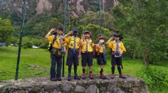 Scouts de México pasan un divertido verano en el Rally Nacional de Manadas 2022