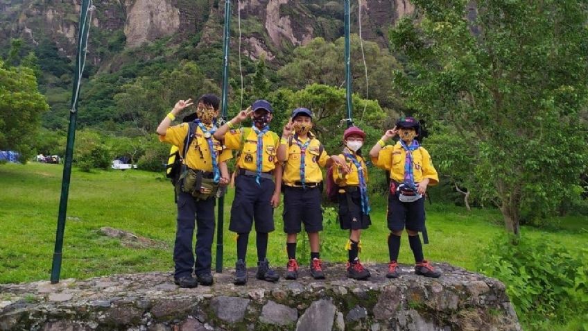 Scouts de México pasan un divertido verano en el Rally Nacional de Manadas 2022