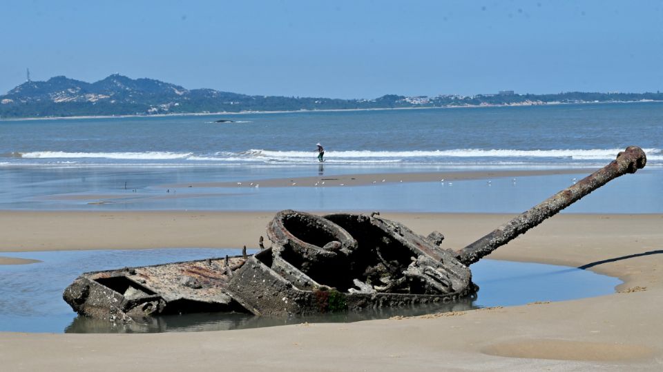 La advertencia de Pekín se da luego de varios días de maniobras militares chinas en Taiwán.