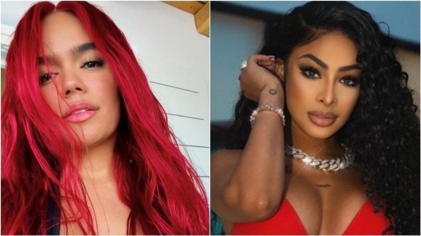 Karol G y Yailin La Más Viral en duelo de pelirrojas; la esposa de Anuel AA cambia de look y desata polémica