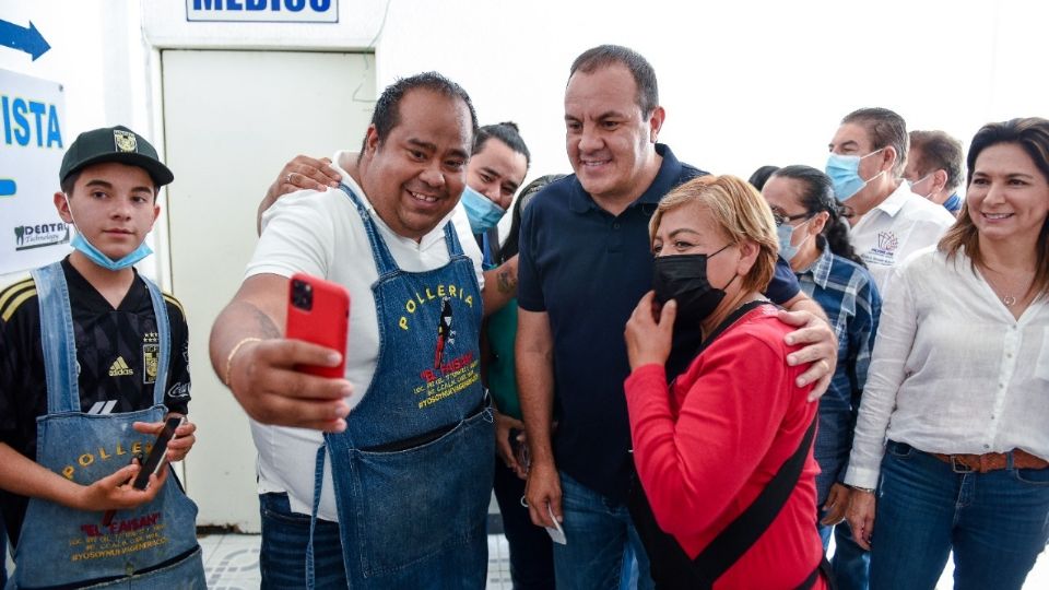 Cuauhtémoc Blanco escuchó las peticiones de los locatarios