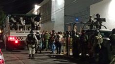 Llegan a la FGR los 164 detenidos en Uruapan