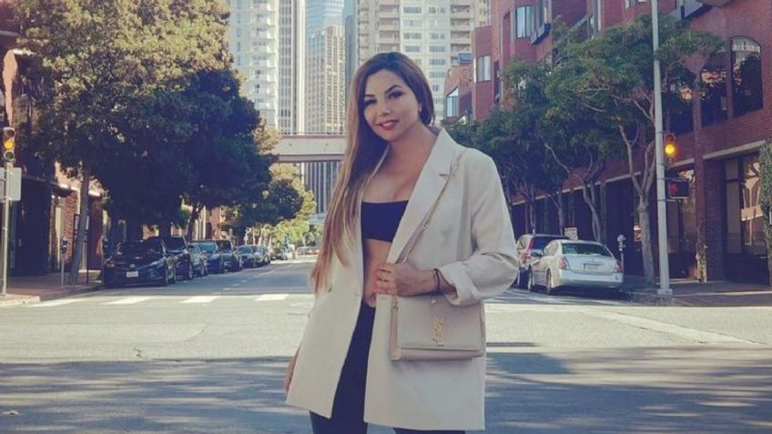 Aleida Núñez luce su escultural figura desde San Francisco