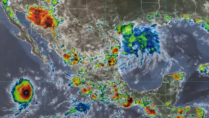 Clima: Estos son los estados que tendrán fuertes lluvias y rachas de viento