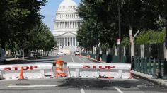 Un hombre se suicida tras chocar su auto contra valla del Capitolio | VIDEO