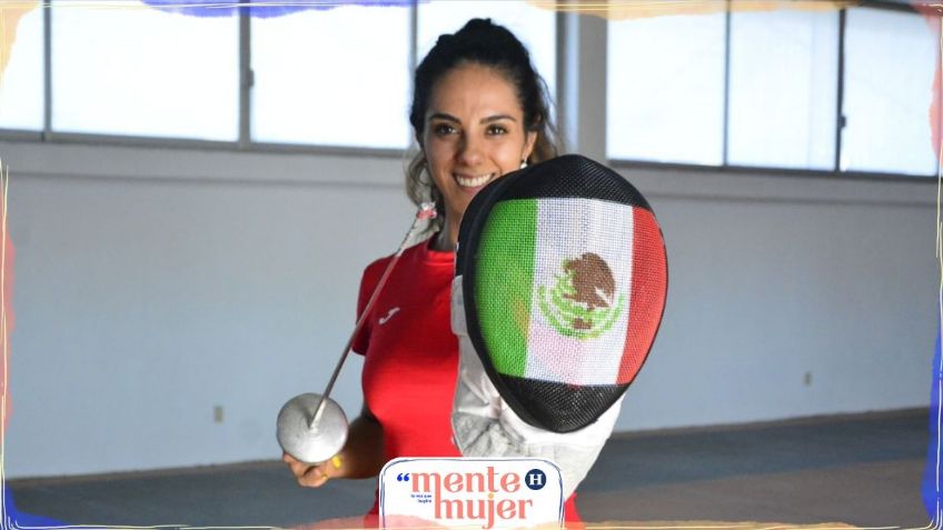 Mente Mujer: La esgrimista Nataly Michel Silva se prepara para su futuro en este deporte