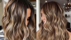 Mechas de hilos dorados, el efecto de color que será moda este Otoño 2022