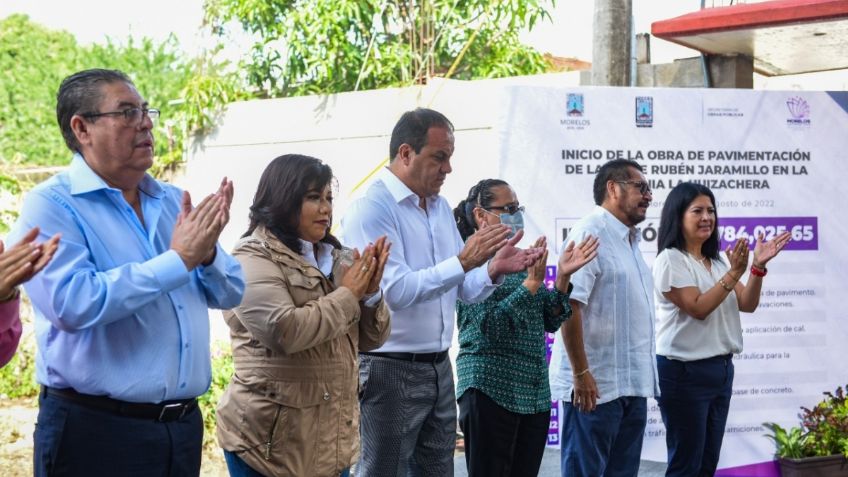 Morelos inicia trabajos de rehabilitación en vialidades de Jiutepec