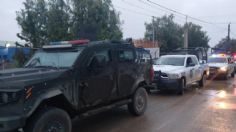 Gatilleros atacan sede de la policía y secuestran a 4 en San Luis Potosí