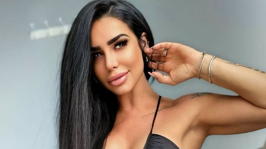 Lis Vega da cátedra de estilo en sensual outfit negro con revelador bralette