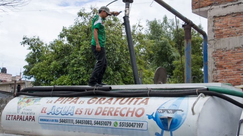 PAN piden conocer déficit de pipas para abastecer alcaldías en CDMX ante corte de agua